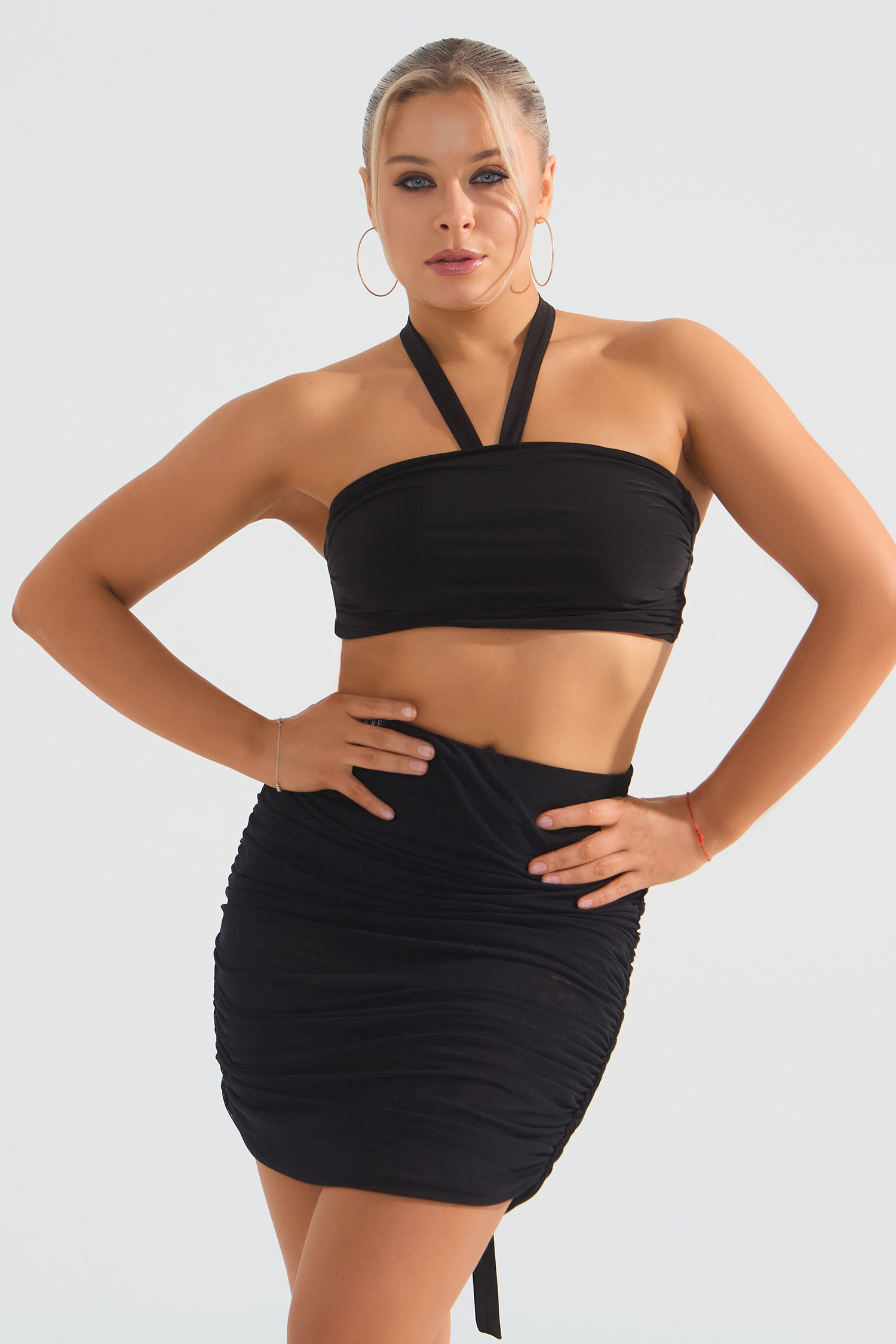 Топ-полоска со съемной завязкой