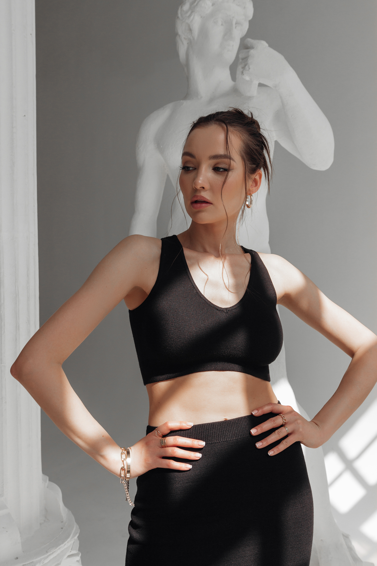 Топ-бра (черный)