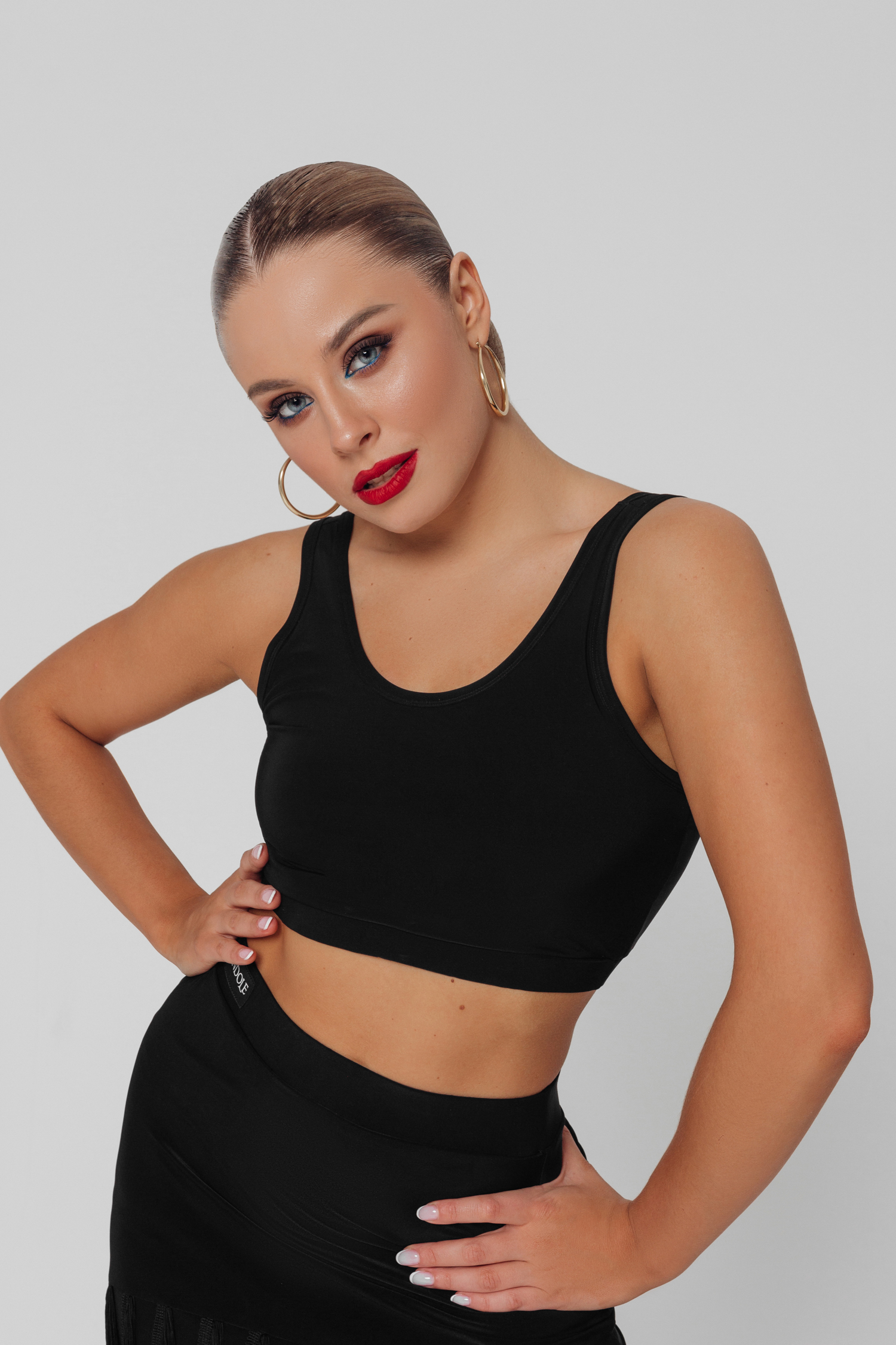 Топ-майка (черный)