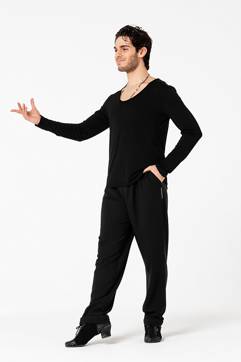 Брюки мужские латина с манжетами